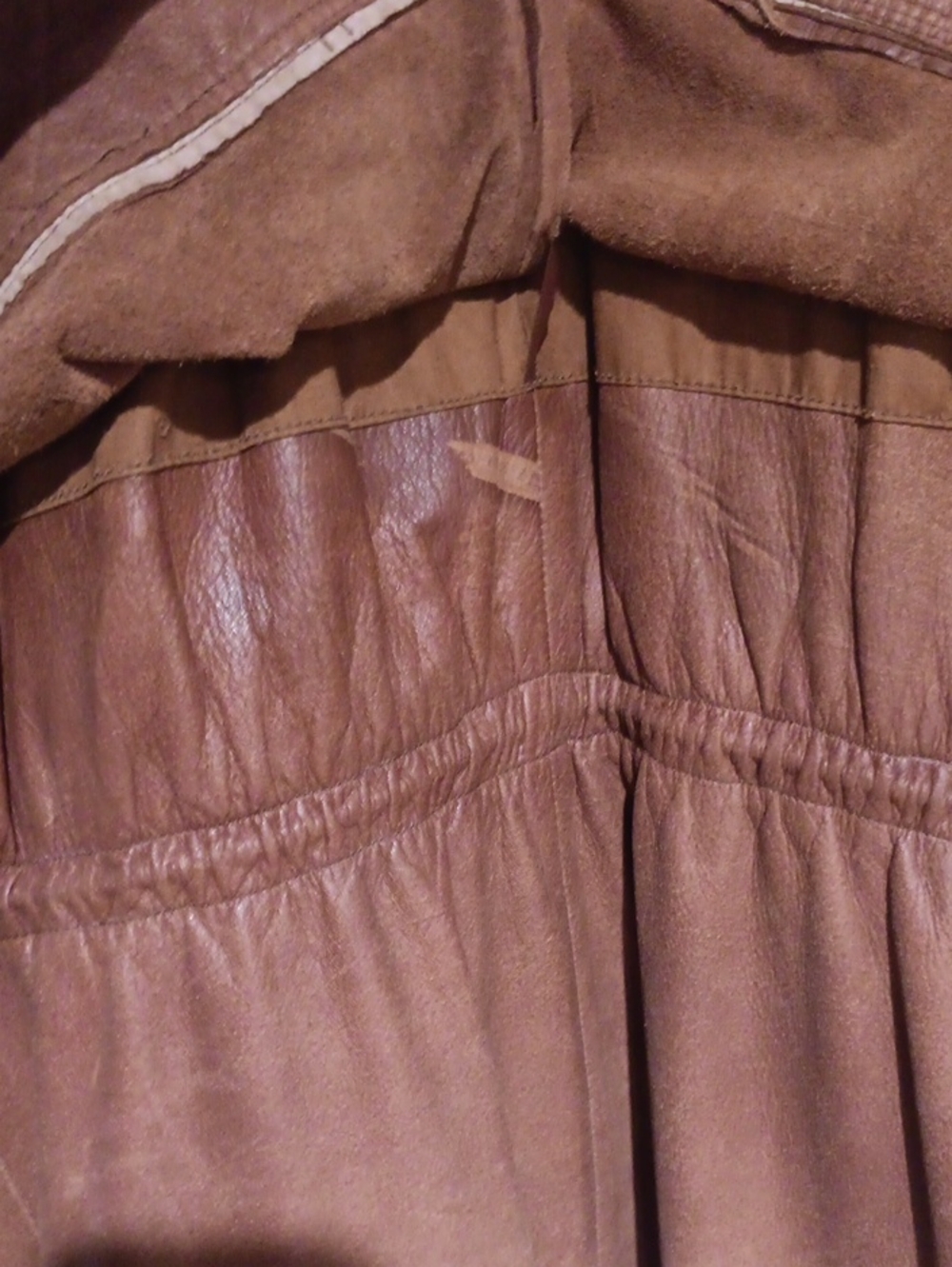 Adventure Bound Brown Leather Trench Coat - Picture 9 of 16